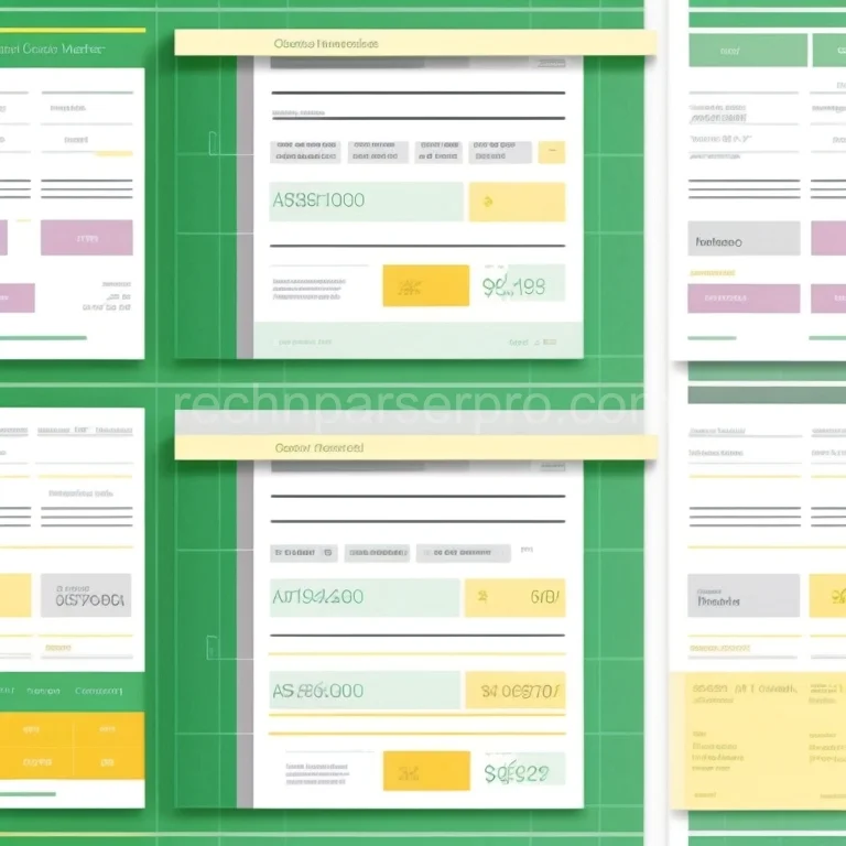 Kontierung auf Zeilenebene